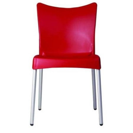FACELIFT FIRST Juliette Resin Dining Chair Red - set of 2 FA2545583